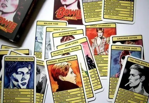 REVIEW: David Bowie - Trump Card Game 1