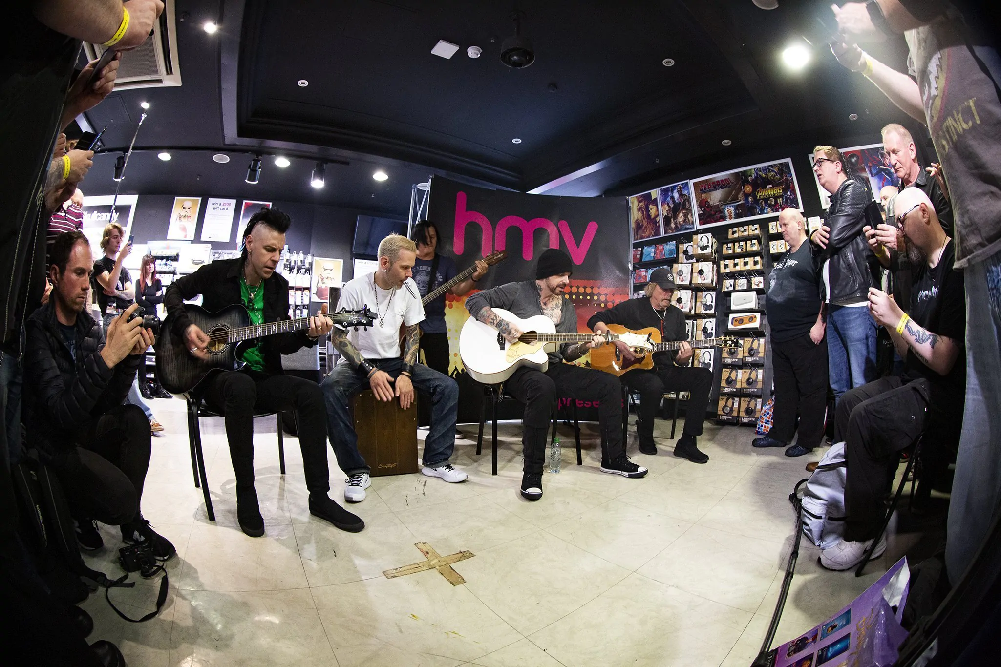IN FOCUS// Black Star Riders - Live Acoustic Set and Signing - HMV Belfast