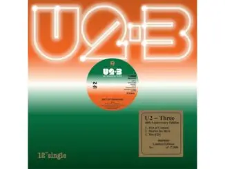 U2 Reissue "THREE" for Black Friday Record Store Day 1