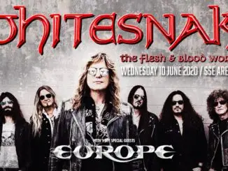 WHITESNAKE bring their Flesh & Blood World Tour to The SSE Arena, Belfast on 10th June with special guest Europe!