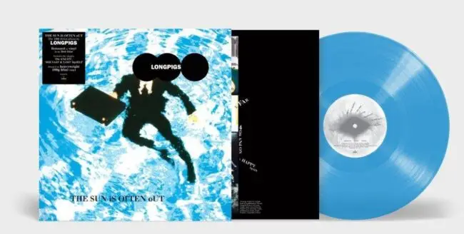 Reissue of LONGPIGS 'The Sun Is Often Out' on blue vinyl  - out 5th June 3