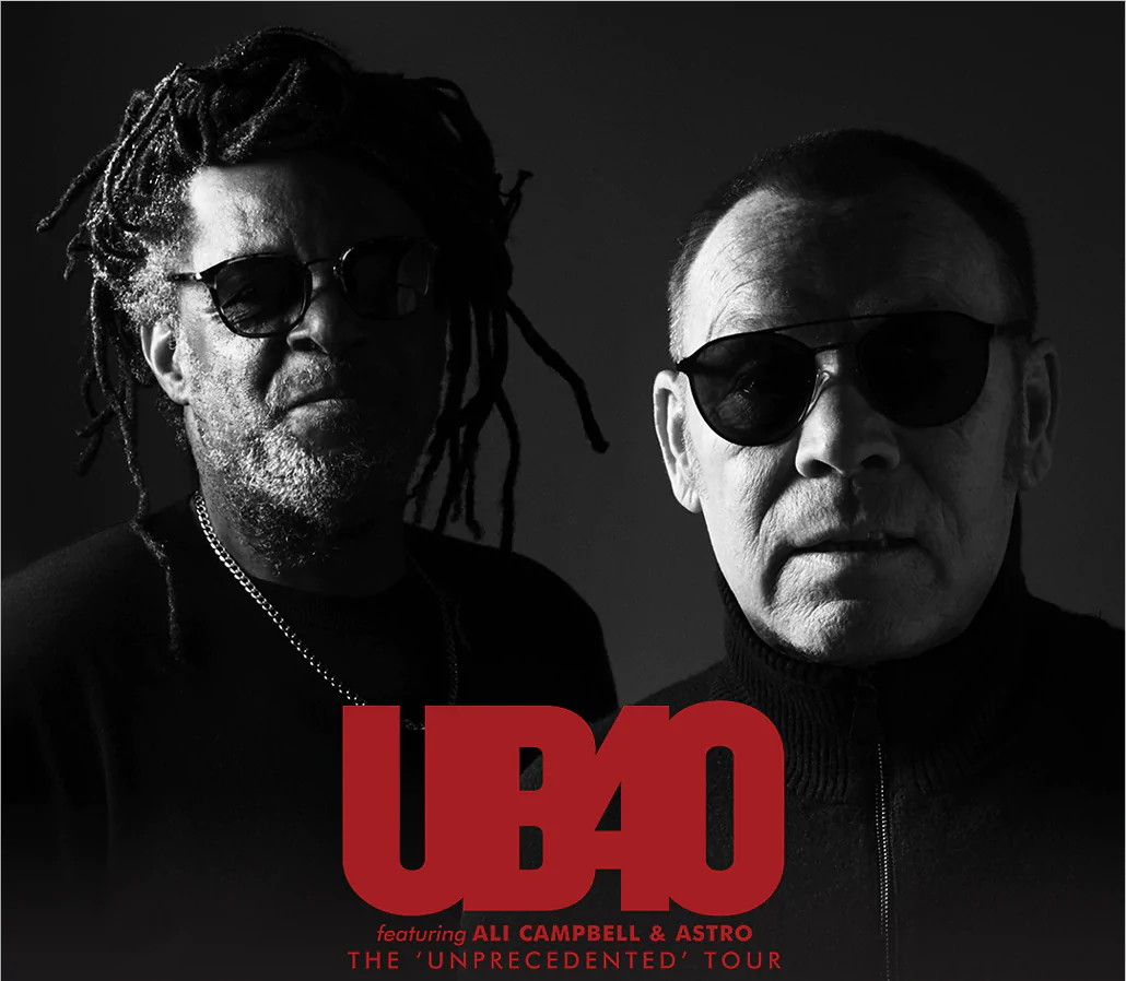 UB40 Featuring ALI CAMPBELL & ASTRO Announce 3Arena Dublin show on Saturday 17th April 2021
