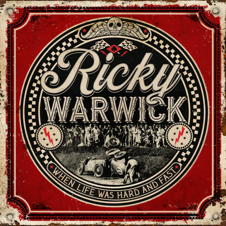 RICKY WARWICK Announces New Album 'When Life Was Hard And Fast' - Watch video for ‘Fighting Heart’ 