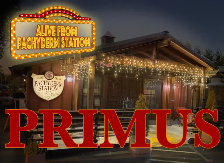 PRIMUS announce virtual concert 'Alive From Pachyderm Station' 