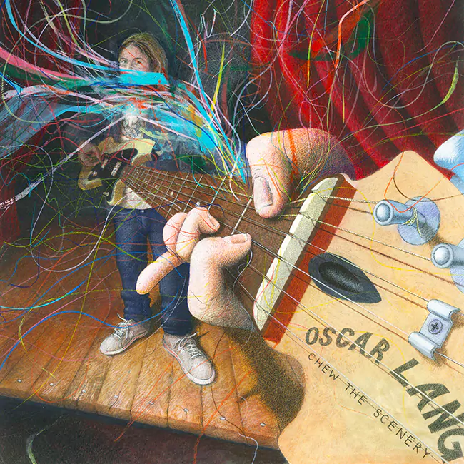 OSCAR LANG shares his new single 'Stuck' & announces his debut album 'Chew The Scenery' 82 Chew The Scenery