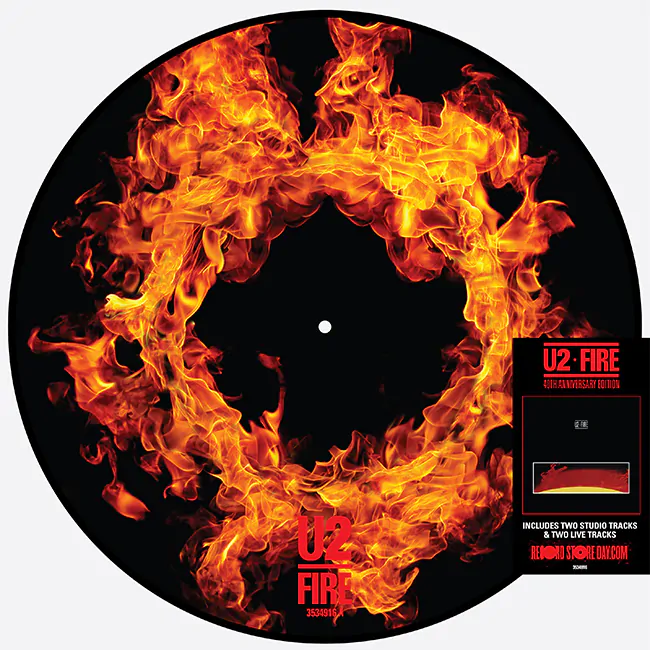 U2 announce 'Fire' 40th anniversary release for record store day 82 U2