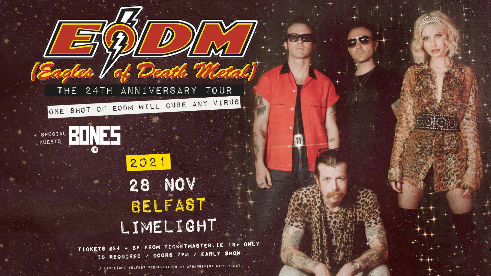 EAGLES OF DEATH METAL announce headline Belfast show at Limelight 1, Sunday 28th November