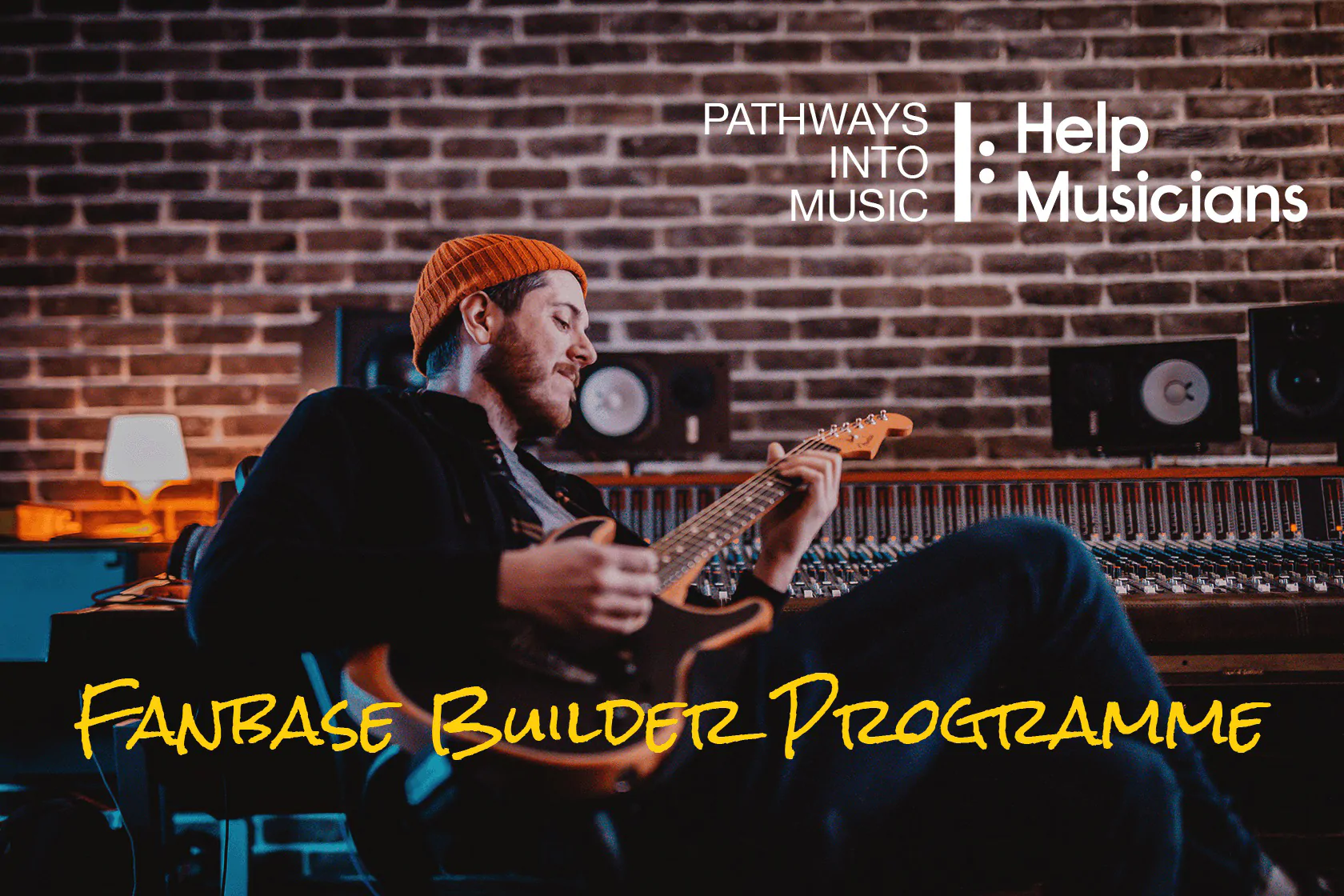 Take your music career to the next level and grow your fanbase with the Fanbase Builder Programme from CMU’s Pathways Into Music Foundation and Help Musicians