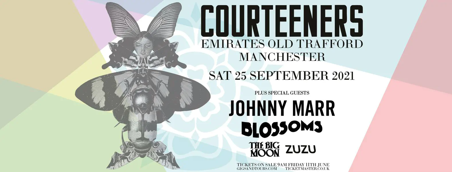 COURTEENERS announce headline show at Emirates Old Trafford, Manchester – Saturday 25th September 2021