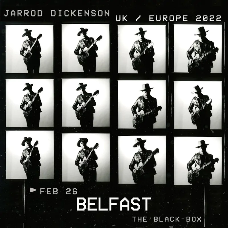 INTERVIEW with Jarrod Dickenson ahead of his show at The Black Box, Belfast 82 Jarrod Dickenson