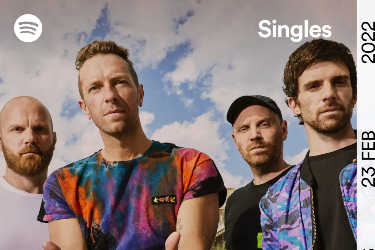 COLDPLAY have released their first Spotify Singles recording today