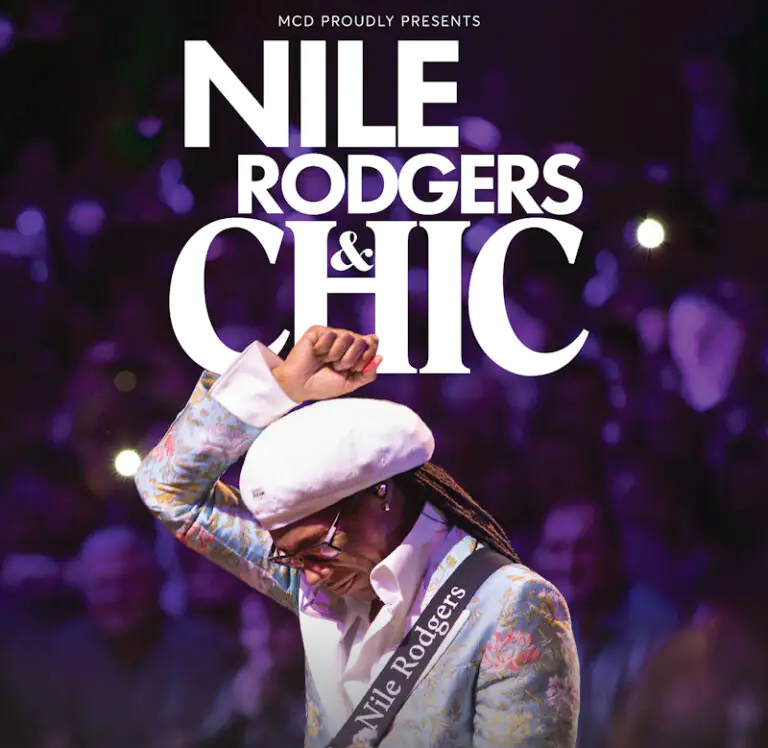 NILE RODGERS & CHIC announce summer show at Dublin's 3 Arena on Friday 1st July 2022 