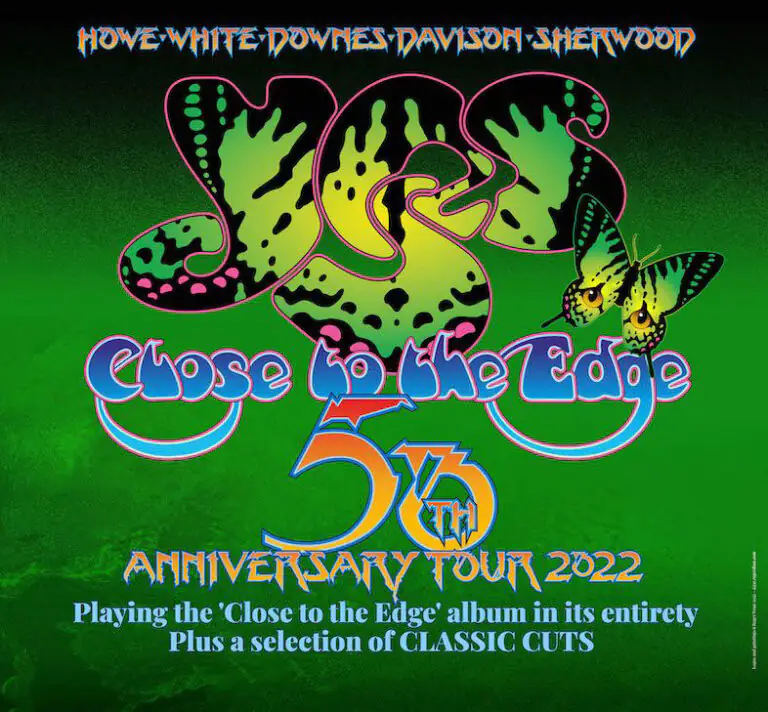 Progressive pioneers YES Announces 50th Anniversary Celebration of Close To The Edge for UK Album Series Tour In June 