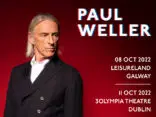 PAUL WELLER announces live shows in Galway, Dublin and the iconic Ulster Hall in Belfast 1
