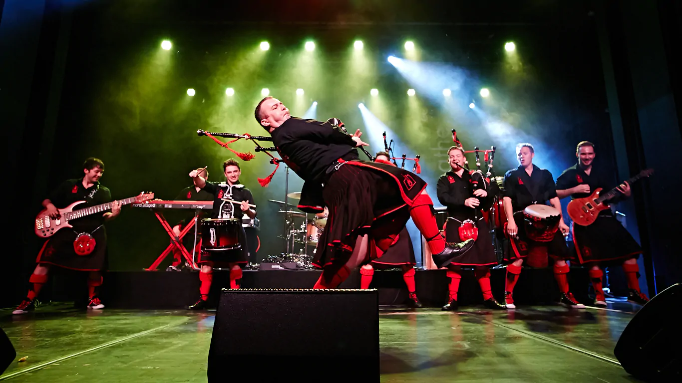 RED HOT CHILLI PIPERS ’20th anniversary’ show announced for Waterfront Hall, Belfast on Friday 21st April 2023
