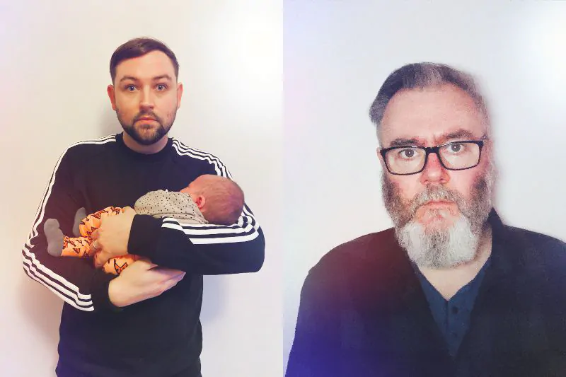 GENTLE SINNERS (aka Arab Strap’s Aidan Moffat & The Twilight Sad’s James Graham) set to play first ever live shows & release debut vinyl LP in September 2022
