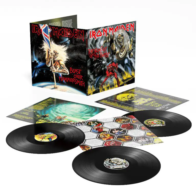 IRON MAIDEN Announce Triple Vinyl 40th Anniversary Edition Of 'The Number  Of The Beast', XS Noize