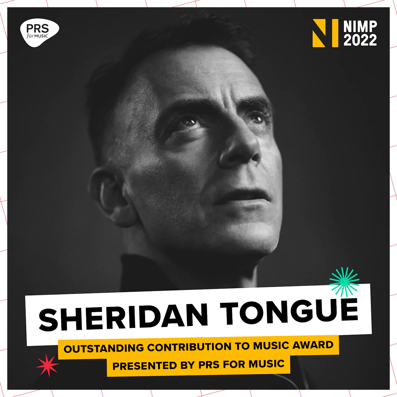 Sheridan Tongue to receive Outstanding Contribution to Music Award at N.I. Music Prize on Wednesday 16 November from PRS for Music