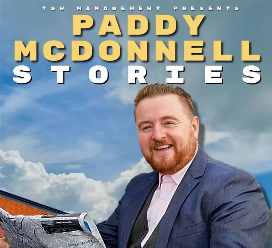 PADDY MCDONNELL ‘Stories’ announced for the SSE Arena, Belfast on 12th May 2023
