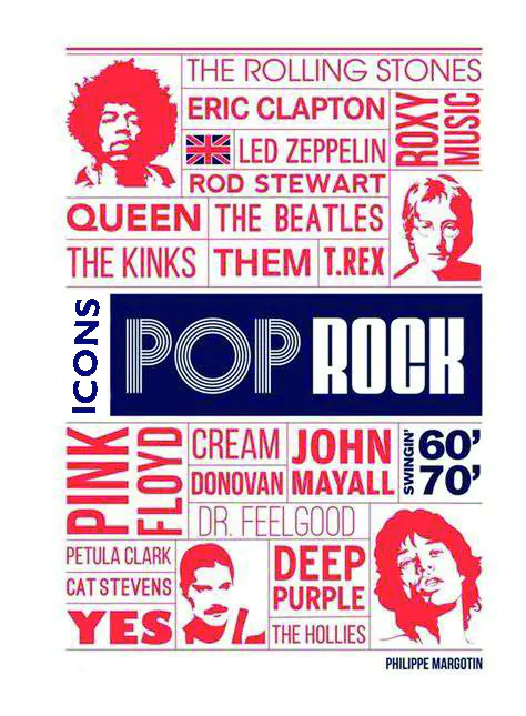 BOOK REVIEW: Pop Rock Icons by Philippe Margotin