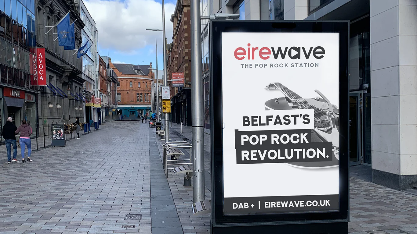 EIREWAVE RADIO expands its network with a new frequency in Belfast on DAB+