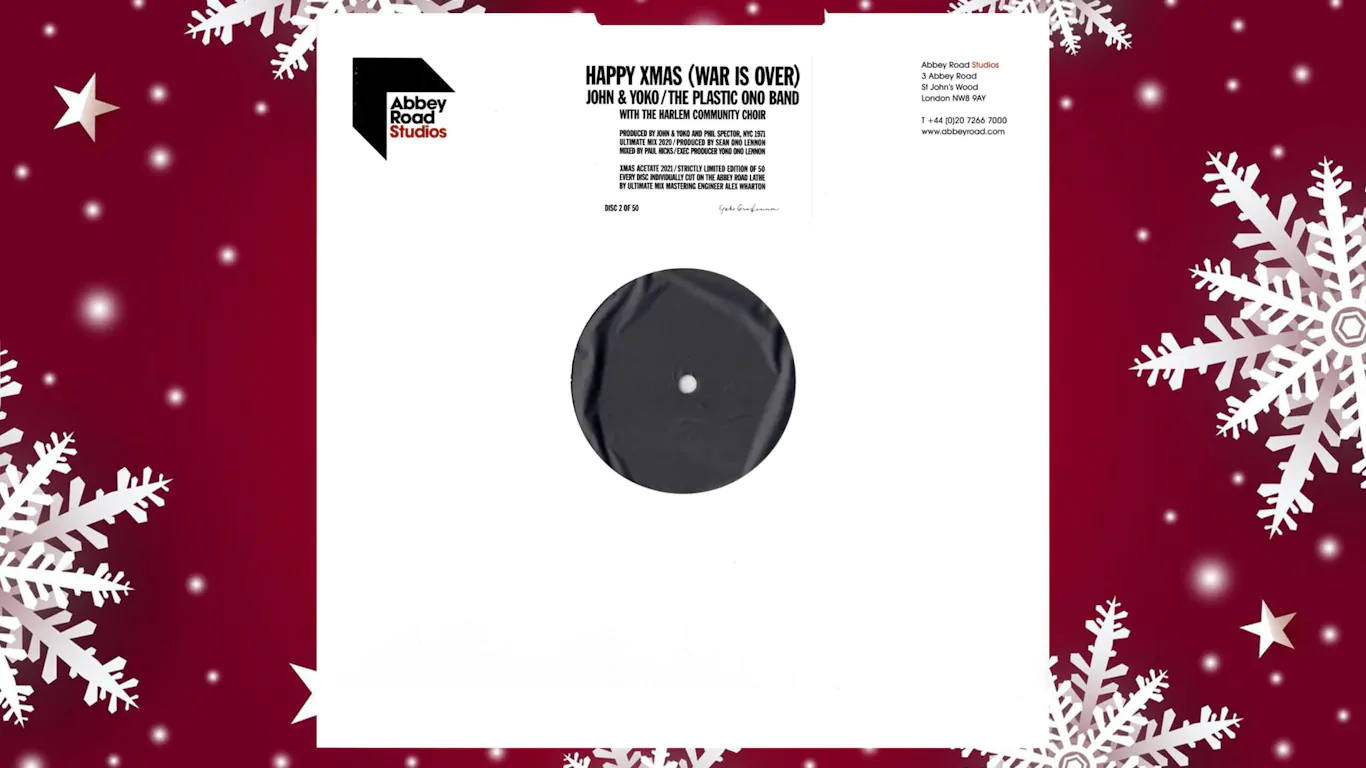 OH YEAH MUSIC CENTRE to raffle limited collectable ‘Happy Xmas (War Is Over)’ vinyl