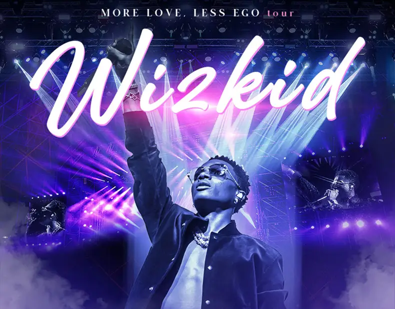 WIZKID to play Dublin show at 3Arena on Saturday, 14 October 2023