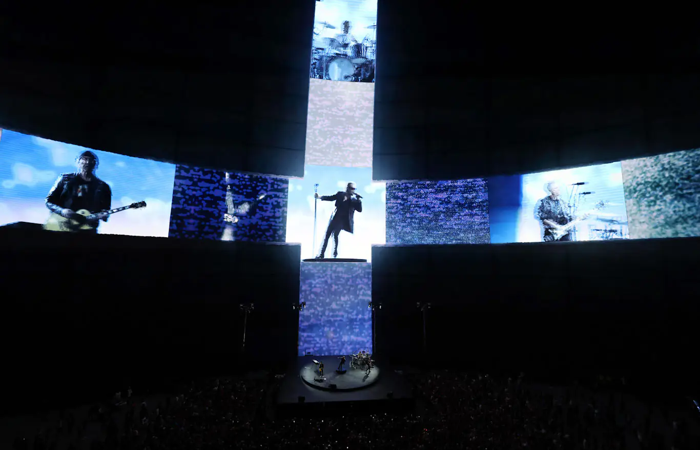 U2 announce 2024 dates for ‘U2:UV Achtung Baby Live At Sphere’ in Las Vegas