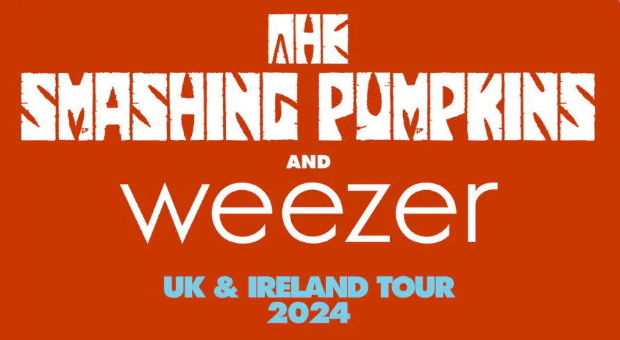 THE SMASHING PUMPKINS & WEEZER announce summer tour of the UK and Ireland in 2024