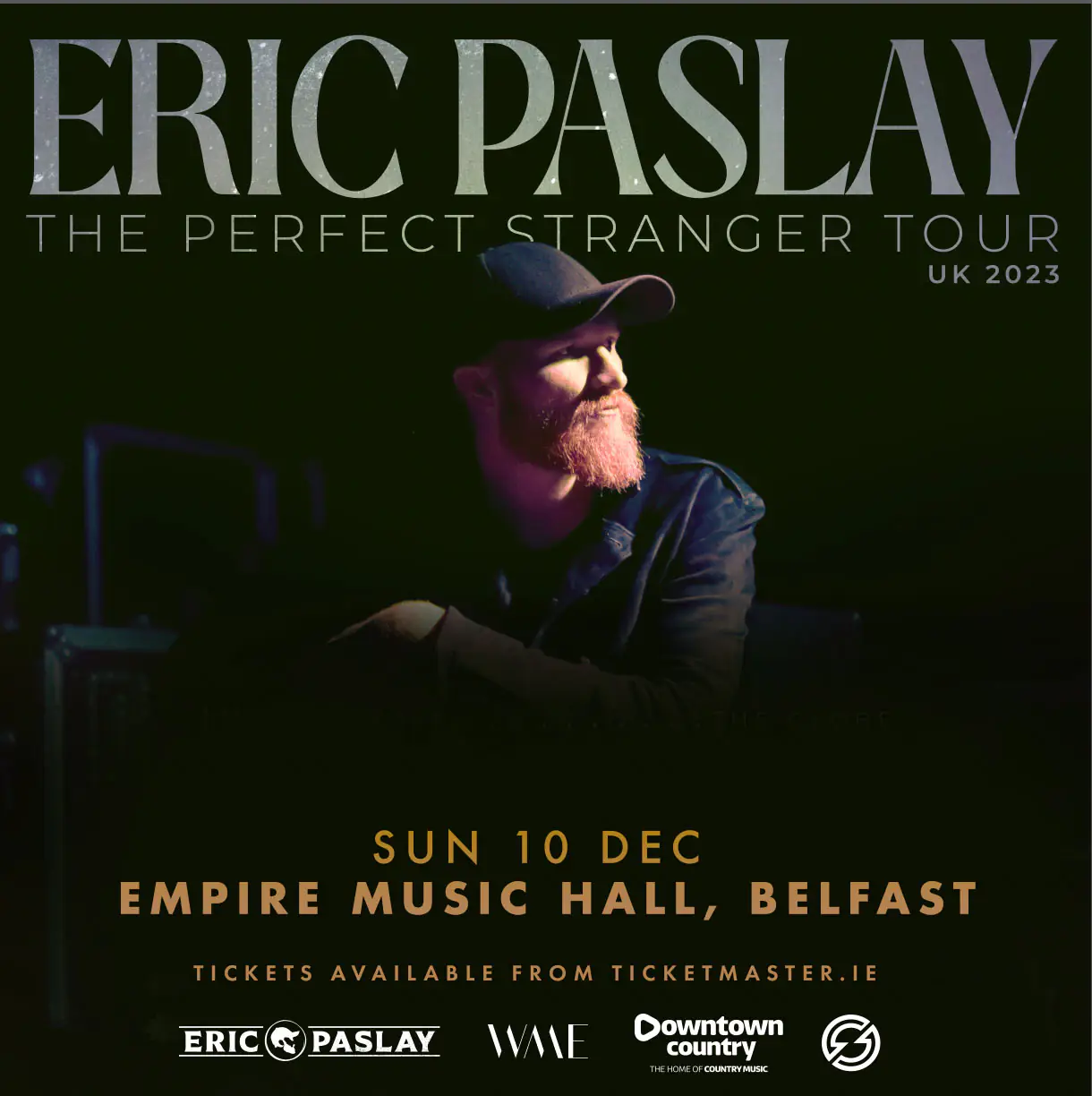 GRAMMY nominated hit songwriter ERIC PASLAY announces Belfast show 82 Eric Paslay