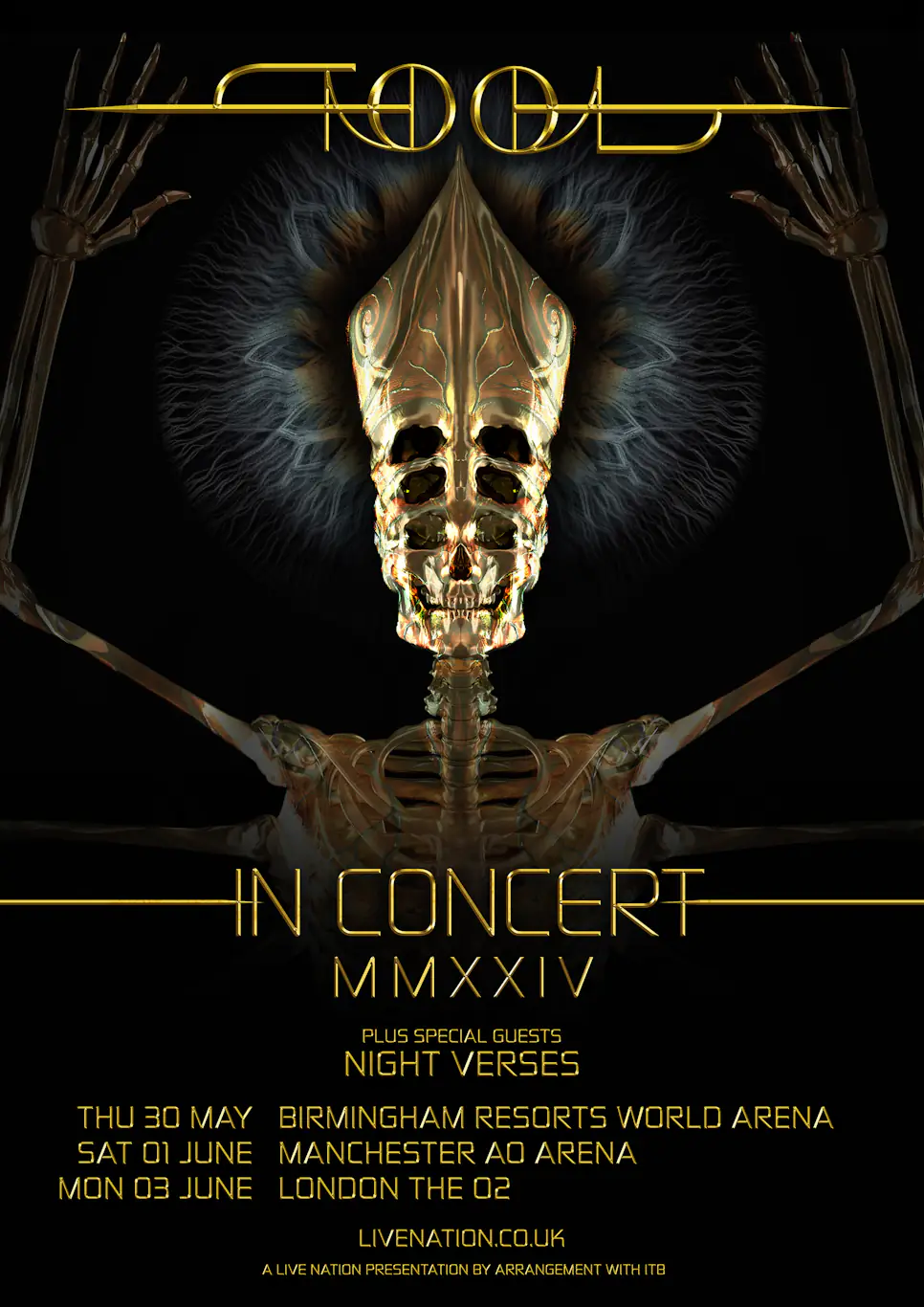 TOOL return to the UK in May and June for arena shows 82 tool