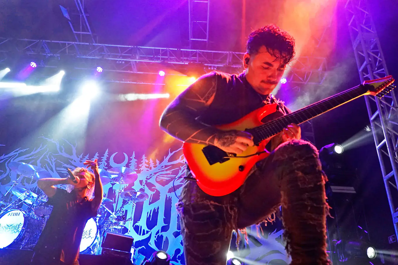 IN FOCUS// Lorna Shore (with Distant, Ingested and Rivers of Nihil) at O2 Academy, Leeds 86 IN FOCUS// Lorna Shore (with Distant, Ingested and Rivers of Nihil) at O2 Academy, LeedsCredit: Alina Salihbekova