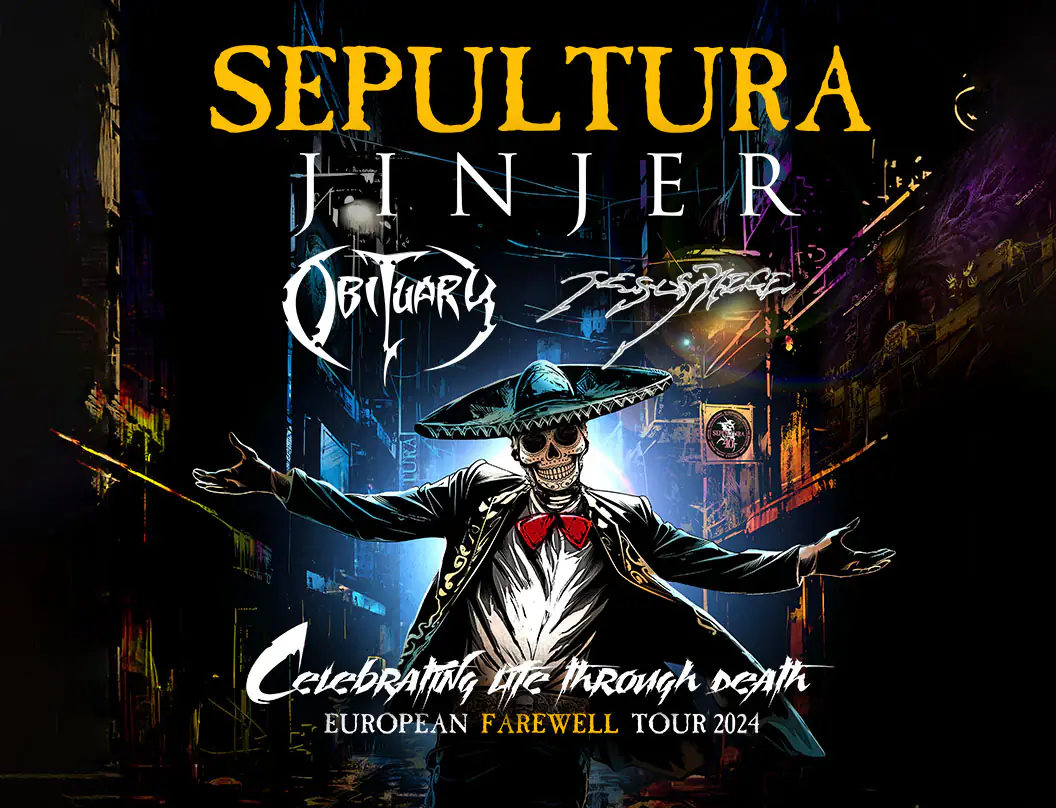 SEPULTURA announce headline show at The Telegraph Building, Belfast on 10th November 2024