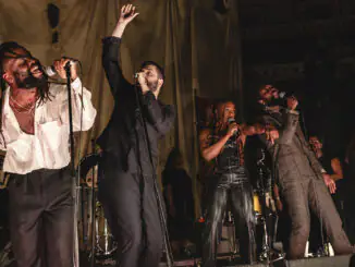 LIVE REVIEW: Young Fathers at The Royal Albert Hall in aid of Teenage Cancer Trust 81 LIVE REVIEW: Young Fathers in aid of Teenage Cancer Trust Royal Albert Hall Credit: John Stead