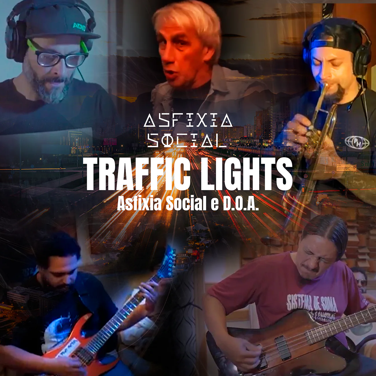 VIDEO PREMIERE: Asfixia Social feat Joe D.O.A – Traffic Lights