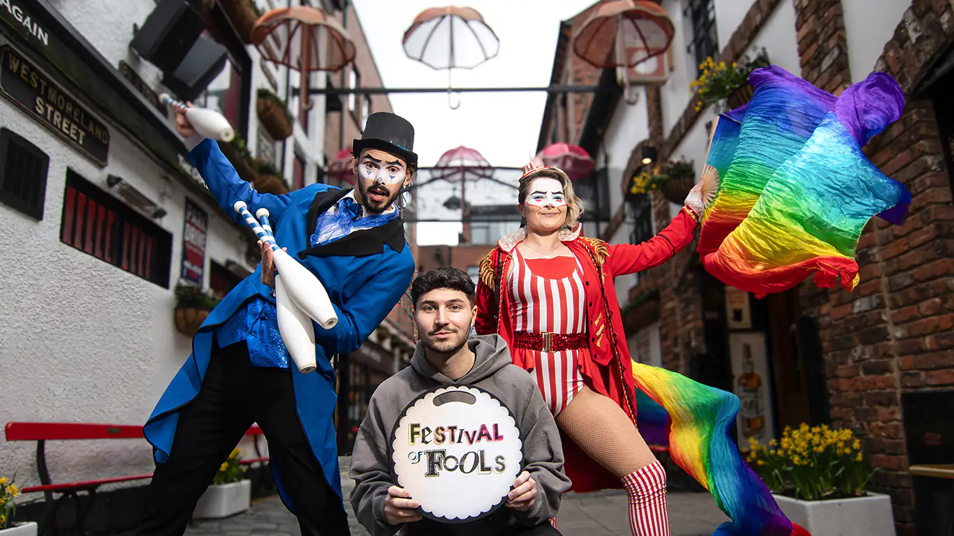 FESTIVAL OF FOOLS returns to Belfast from 4th – 9th May 2024
