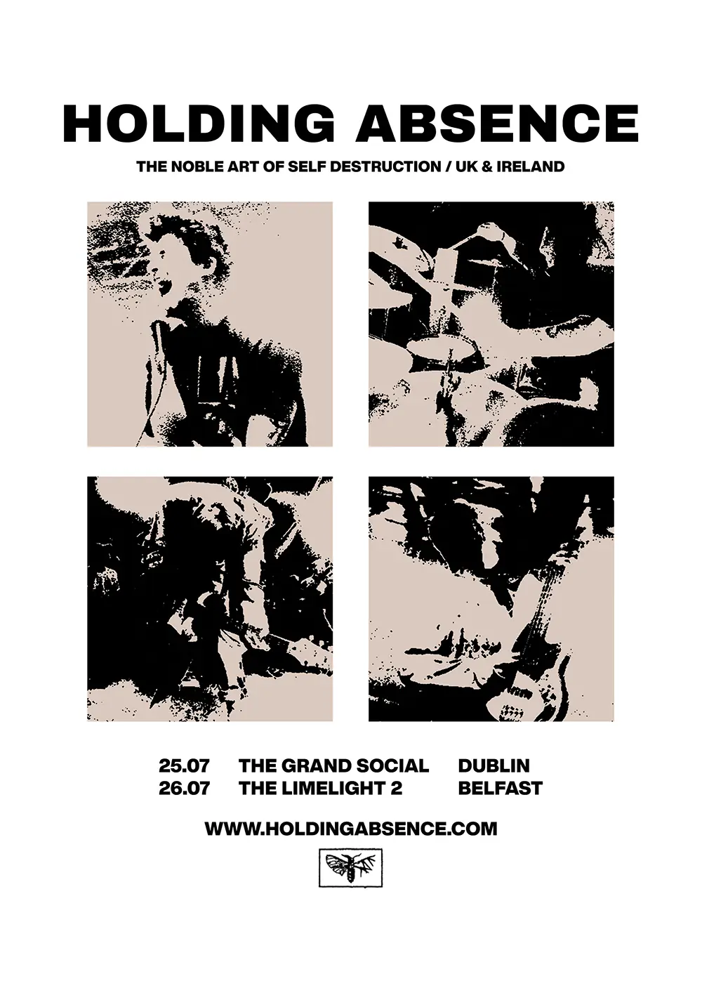 HOLDING ABSENCE announce headline show at Limelight 2 Belfast 82 Holding Absence