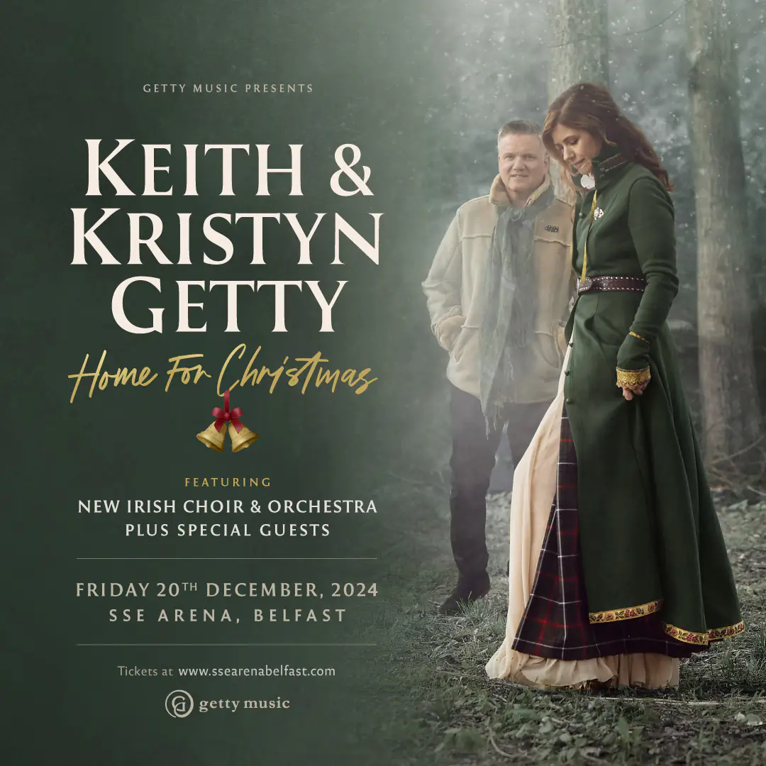 KEITH & KRISTYN GETTY bring their 'Home For Christmas' show to The SSE Arena, Belfast on Friday 20 December 2024 82 Keith & Kristyn Getty