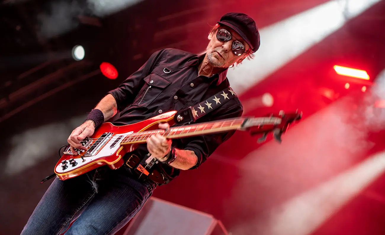 IN FOCUS// THE DAMNED at Custom House Square, Belfast © Bernie McAllister