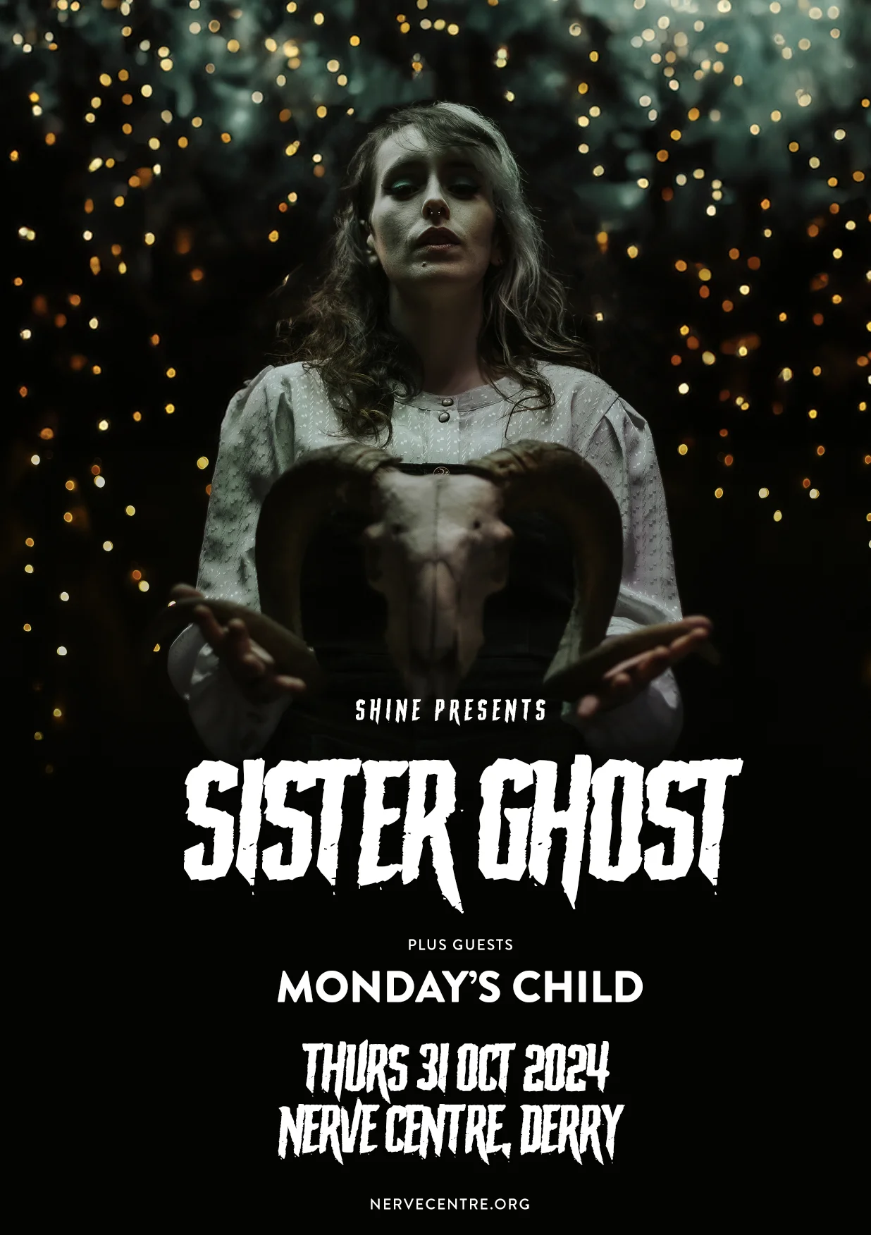 Irish artist SISTER GHOST announces debut album launch show at Derry’s Nerve Centre 82 Sister Ghost