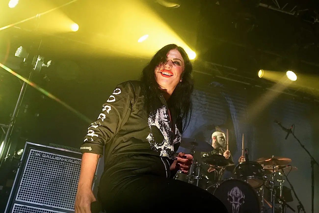 IN FOCUS// Lacuna Coil at Rock City, Nottingham Credit: Alina Salihbekova