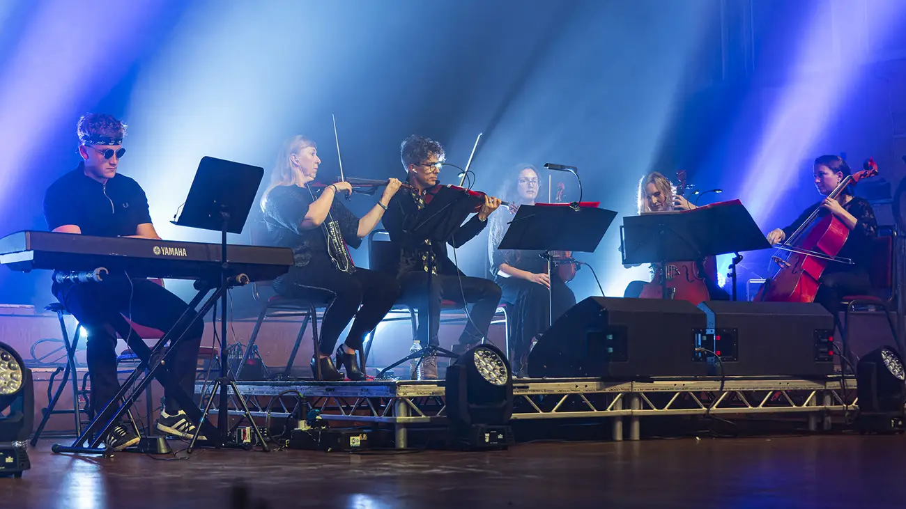 Ferocious Dog with String Orchestra – O2 City Hall, Newcastle upon Tyne Credit: Iam Burn