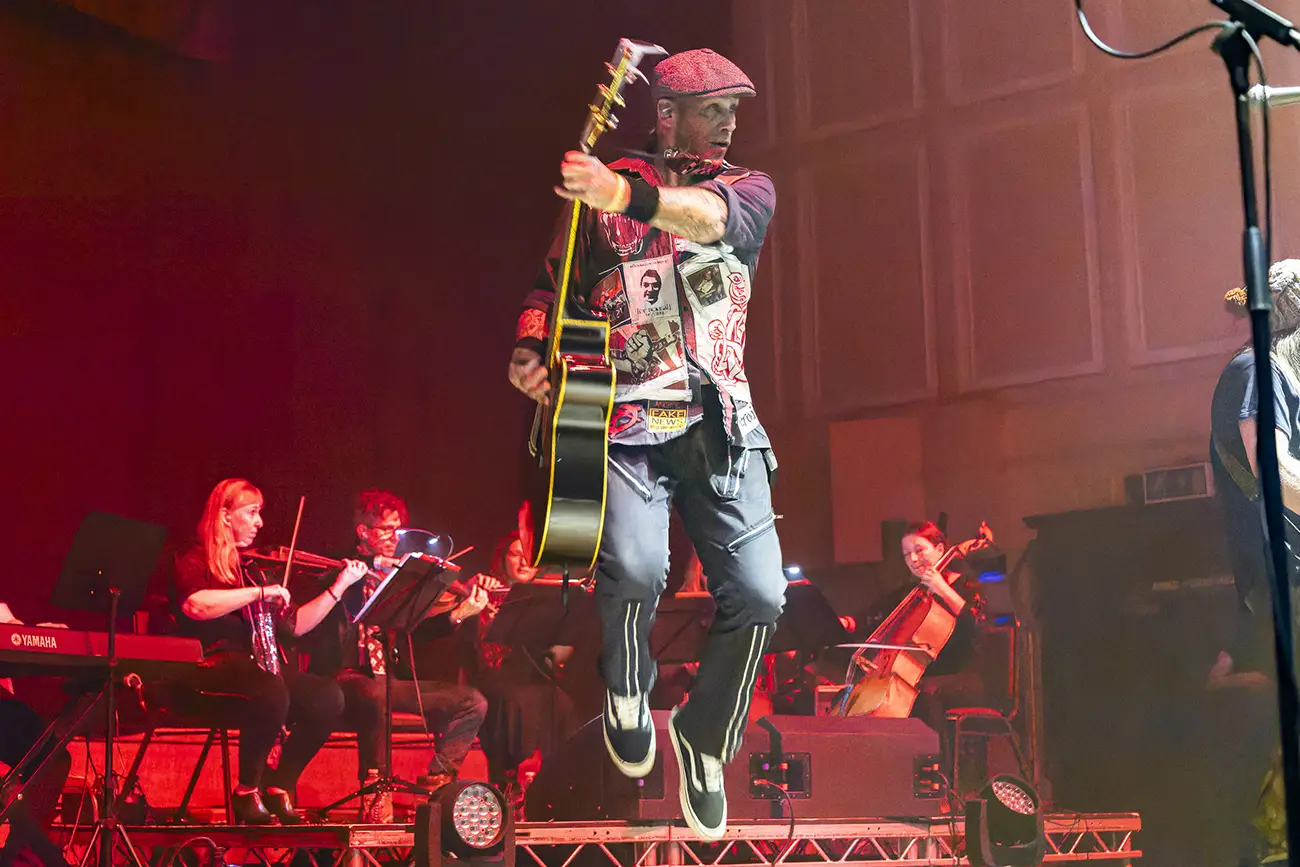 Ferocious Dog with String Orchestra – O2 City Hall, Newcastle upon Tyne Credit: Iam Burn