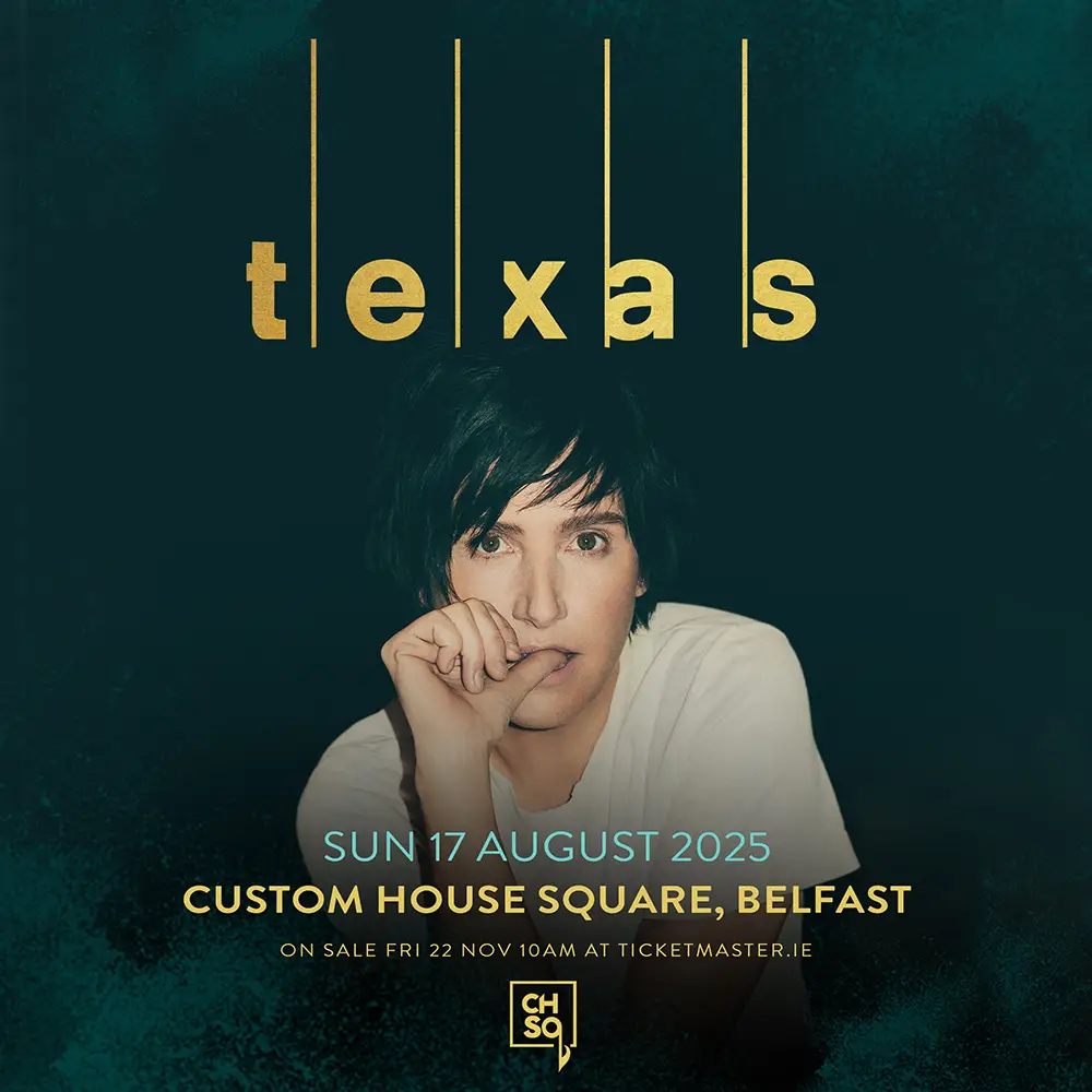 Texas announce headline show at Custom House Square, Belfast 82 texas