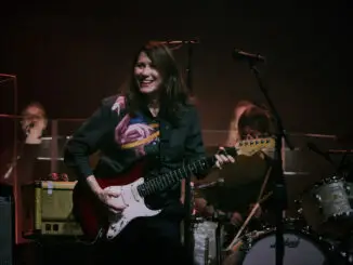 IN FOCUS// Kim Deal Mesmerises The Barbican with a Stunning Tour Kickoff 82 IN FOCUS// Kim Deal Mesmerises The Barbican with a Triumphant Tour Kickoff Credit: Denise Esposito
