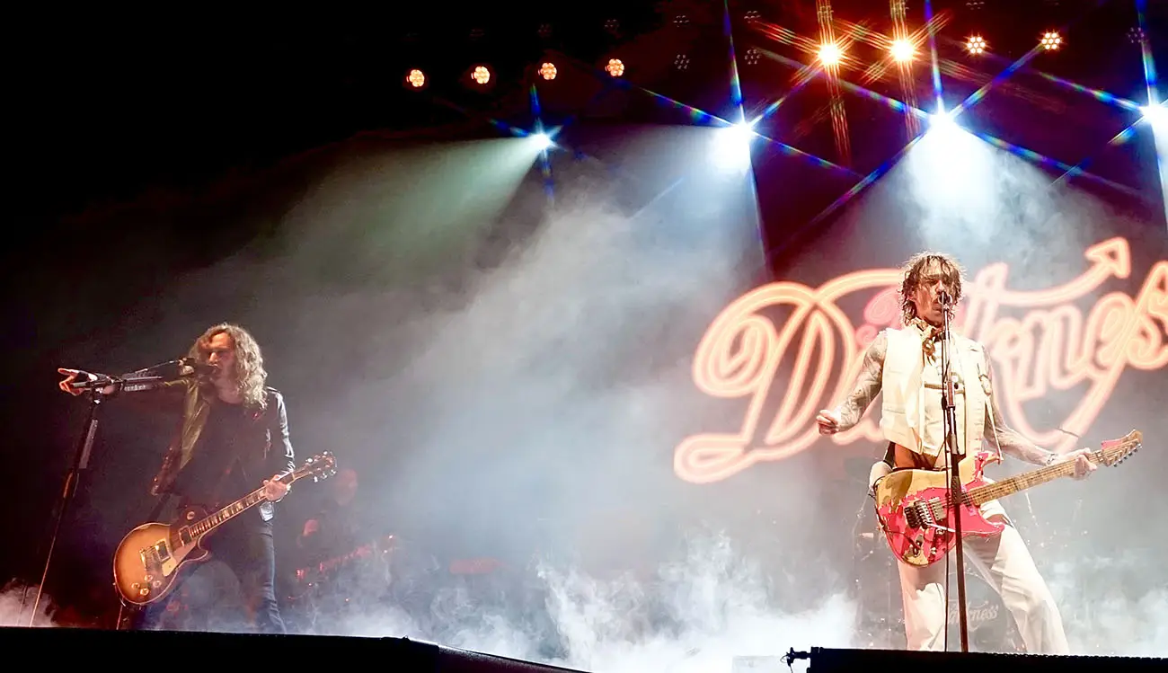 IN FOCUS// The Darkness Set Wembley Arena Alight with Glam Rock Glory Credit: Alina Salihbekova