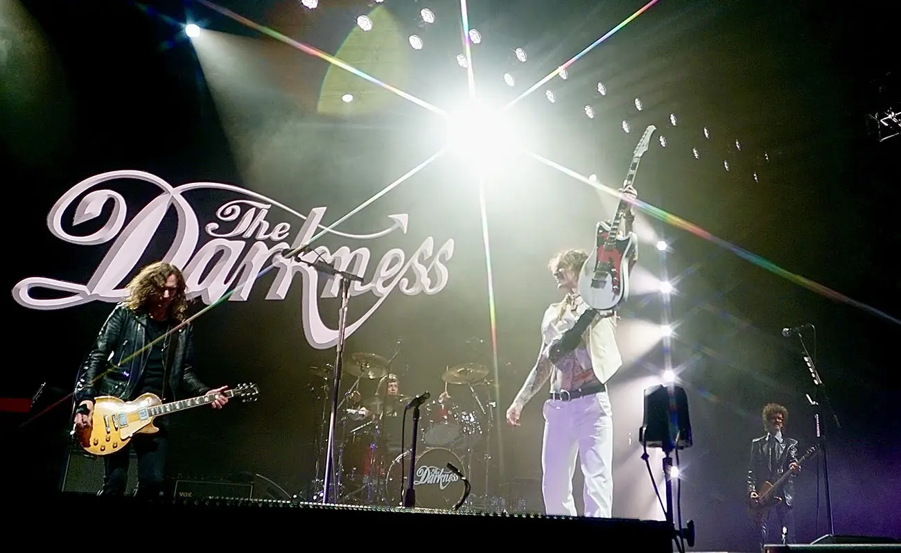IN FOCUS// The Darkness Set Wembley Arena Alight with Glam Rock Glory Credit: Alina Salihbekova