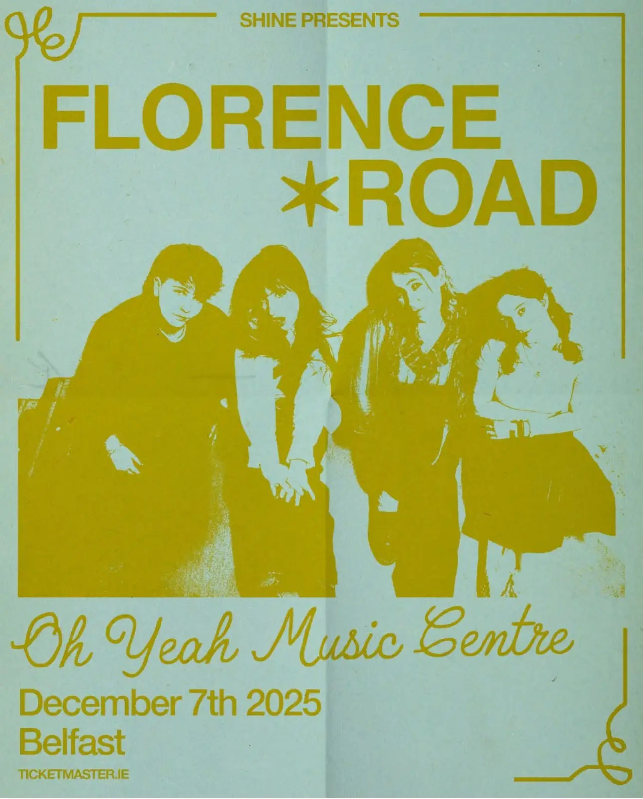 Ireland’s rising stars Florence Road to headline Belfast’s Oh Yeah Music Centre on December 7 82 Florence Road
